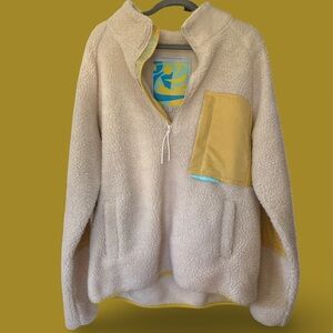 Random Golf Club Sherpa Quarter Zip Jacket